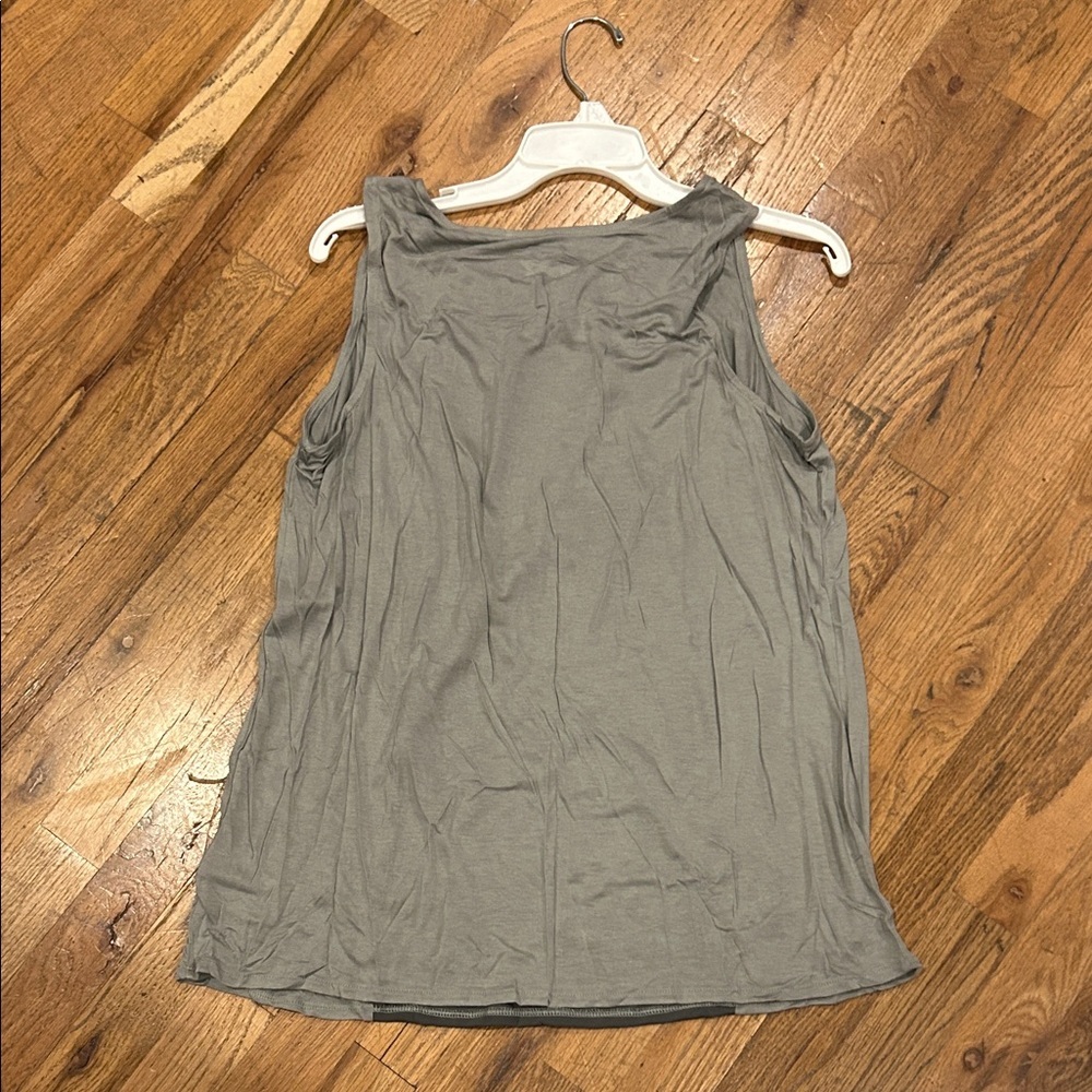Merona Gray and dark Gray Tank Top - Picture 3 of 4